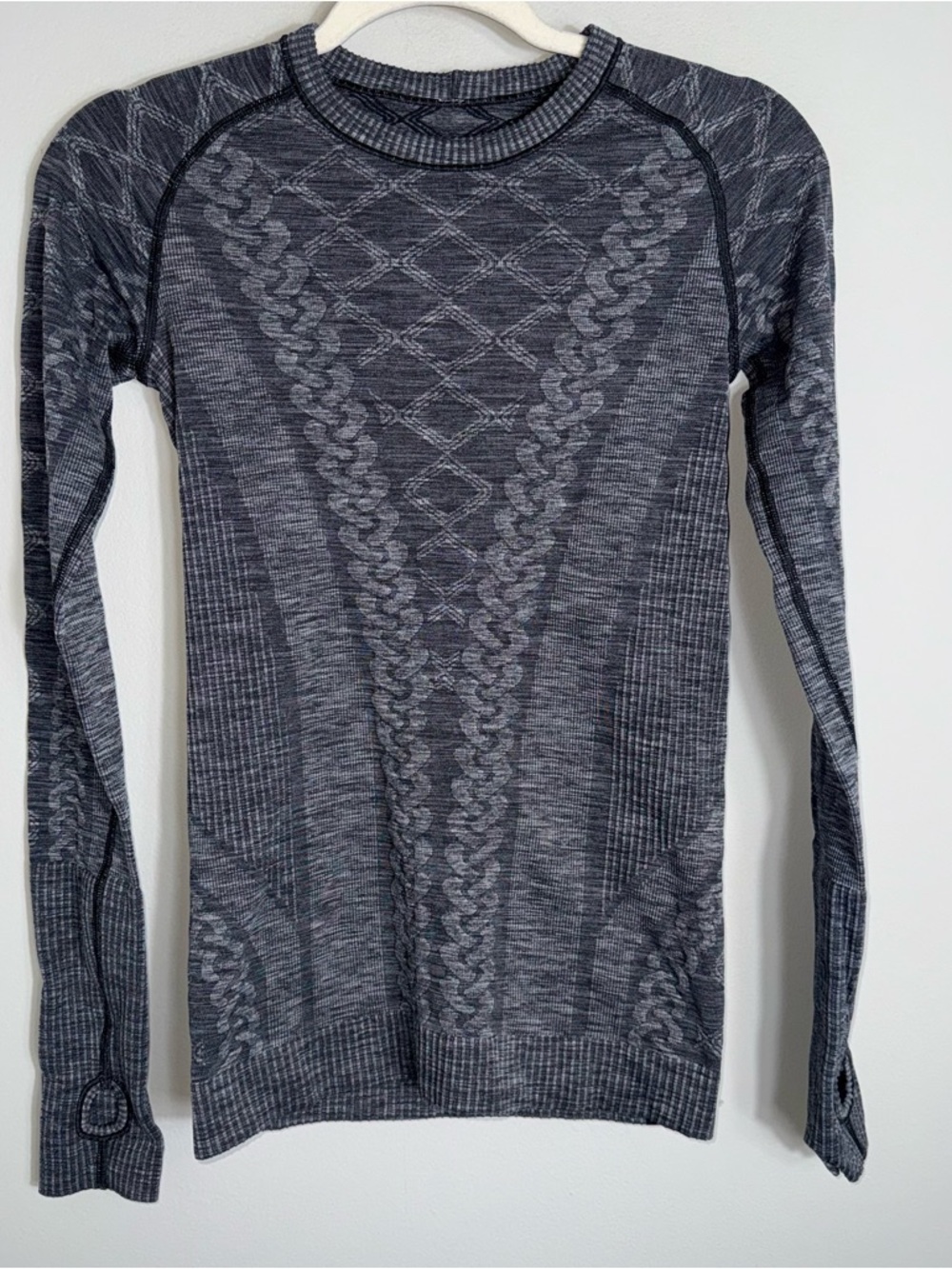 Lululemon Women's Rest Less Long Sleeve Pullover Top-Gray-Approximate Small